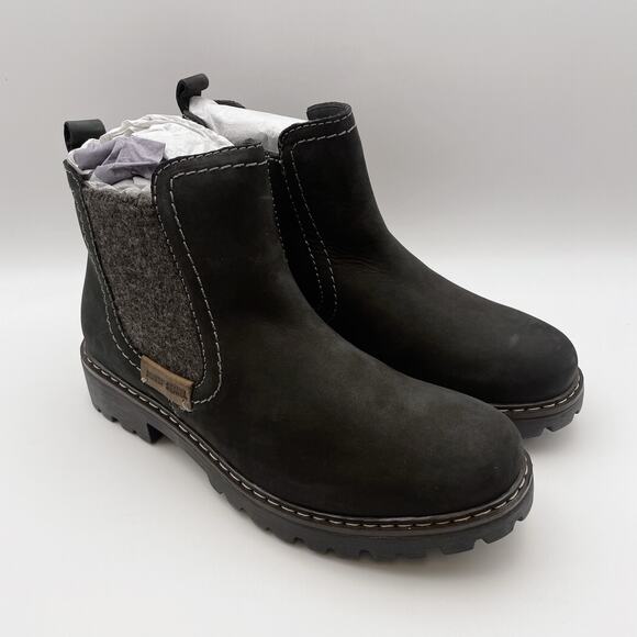 Josef Seibel Womens Marta 03 Ankle Boots US 8.5 EU 39 Black Leather NIB - Picture 5 of 12